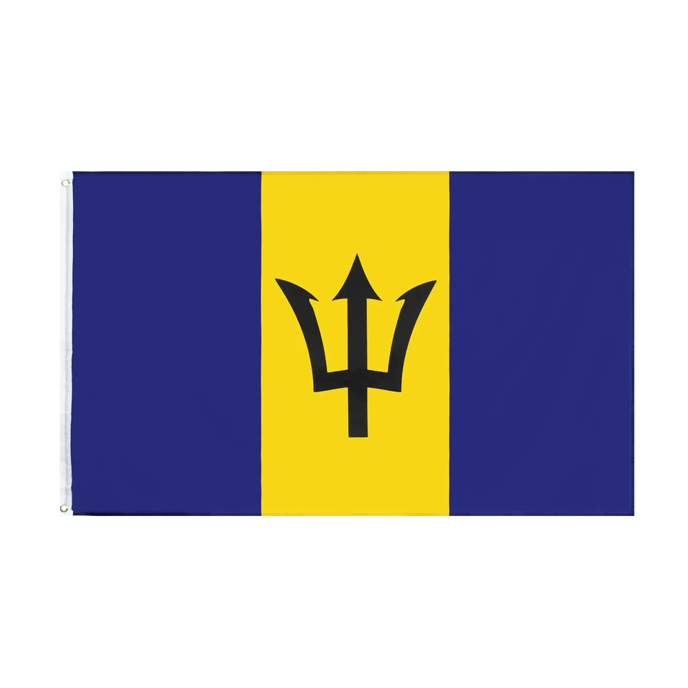 

60x90cm/90x150cm Barbados BRB Flag 2x3ft/3x5ft BB Banner
