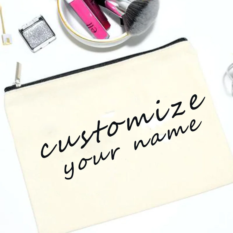 Индивидуальная индивидуальная косметичка для макияжа свадебная девичник