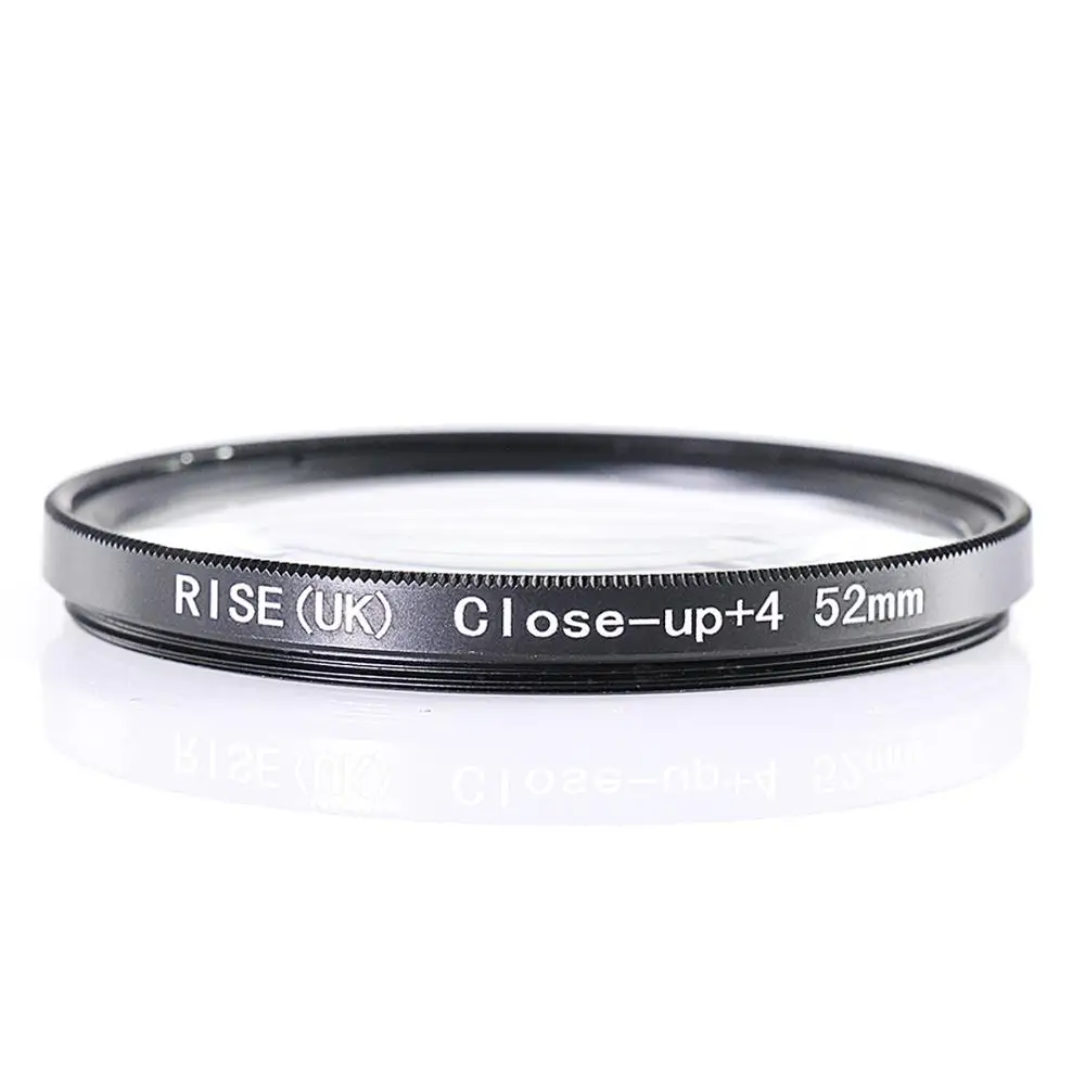 

RISE(UK) 52mm Close-Up +4 Macro Lens Filter for Nikon Canon SLR DSLR Camera