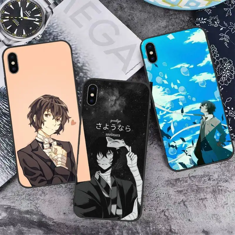 

bungou stray dogs Phone Case for iPhone 11 12 13 pro XS MAX 8 7 6 6S Plus X 5S SE 2020 XR mini