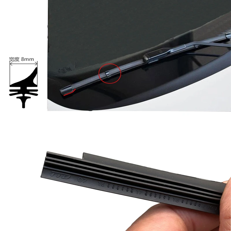 Автомобильный резиновый очиститель лобового стекла полосы Сменное лезвие 24 &quot+
