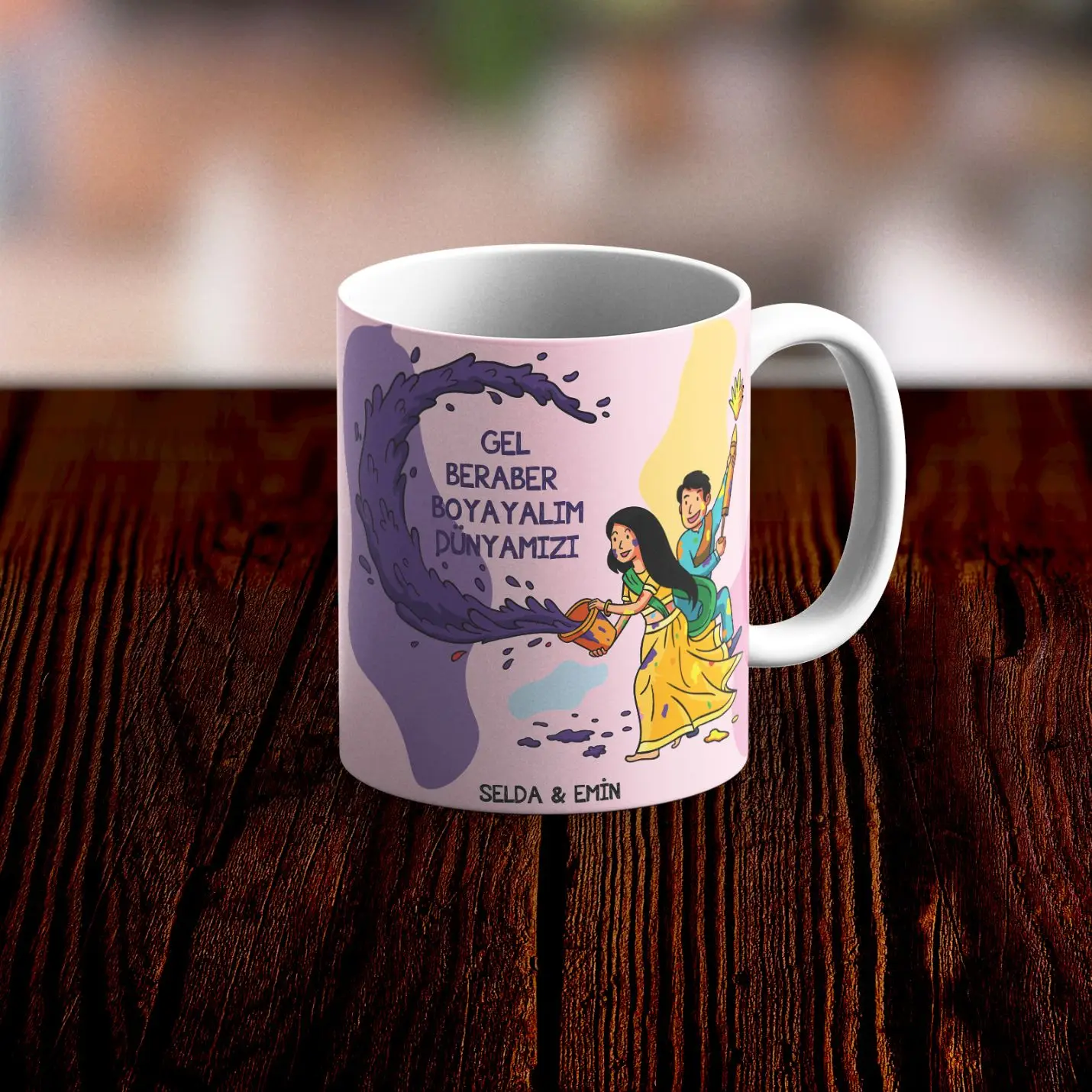 

Personalized Romantic Design Mug Cup-24