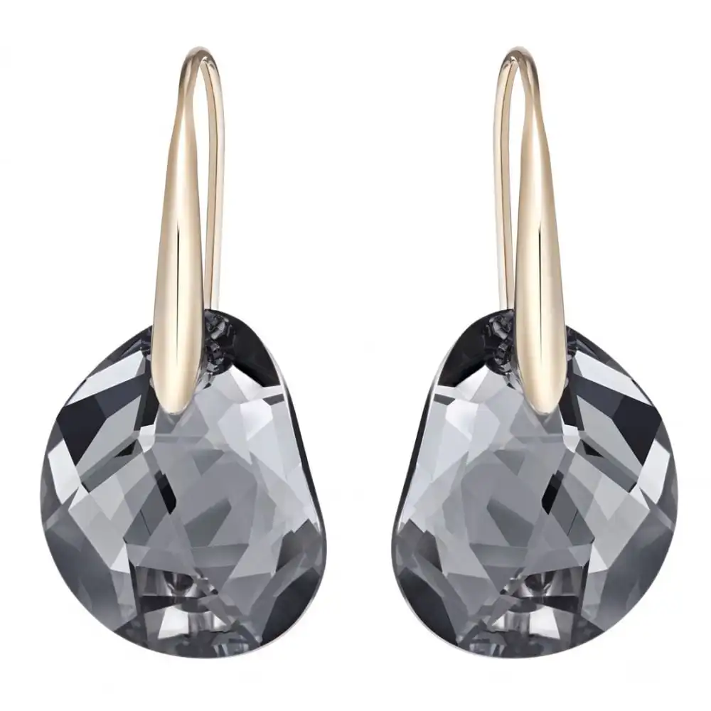 

Fashion Jewelry SWA New Galet Pierced Earrings Charming Colorful Crystal Decoration Women Popular Romantic Luxury Jewelry Gifts