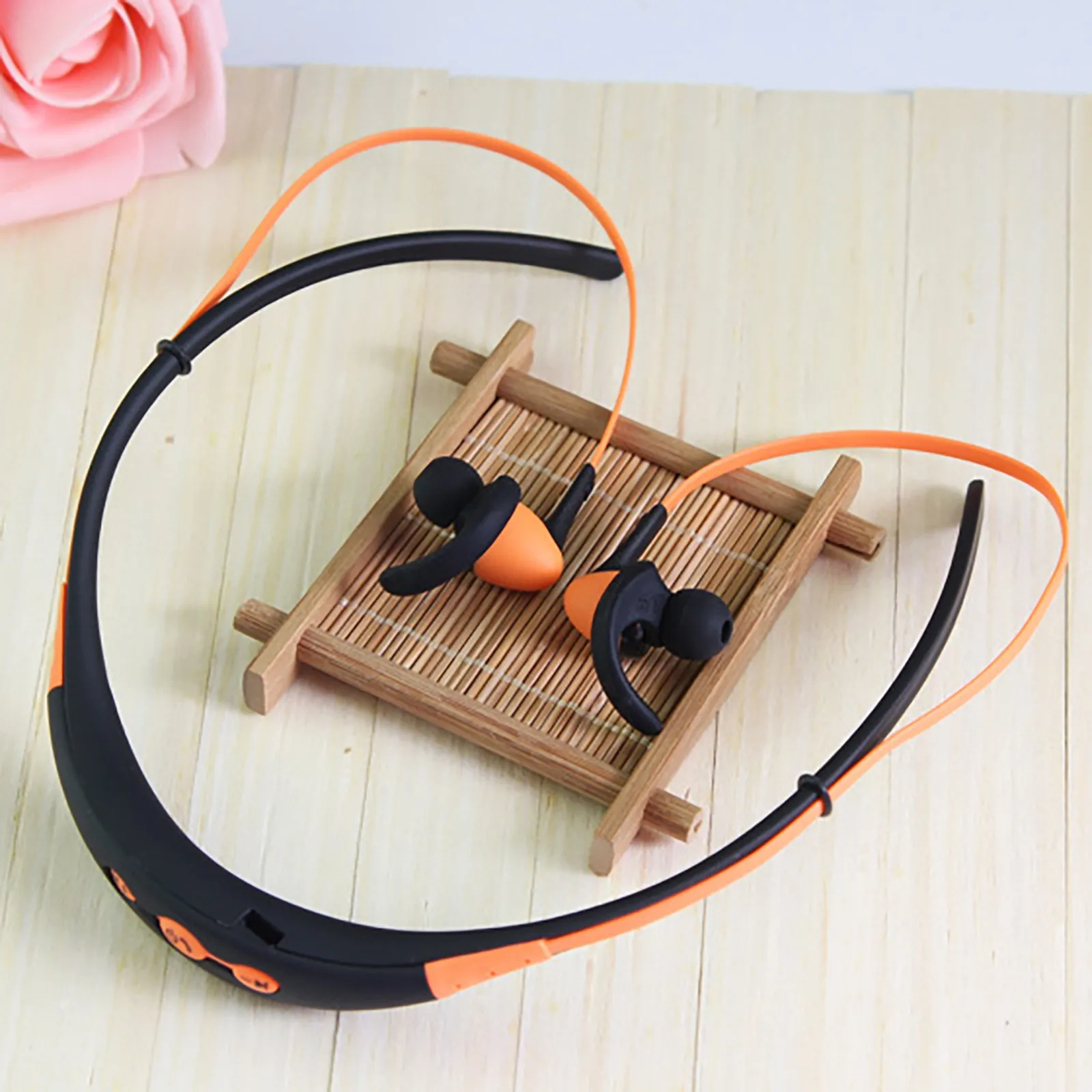 

2020 FASHION Neck-Mounted Sports Bluetooth Headset 4.1 Stereo Music Headset Dynamic HIFI Stereo Earbuds Handsfree Sport Headset