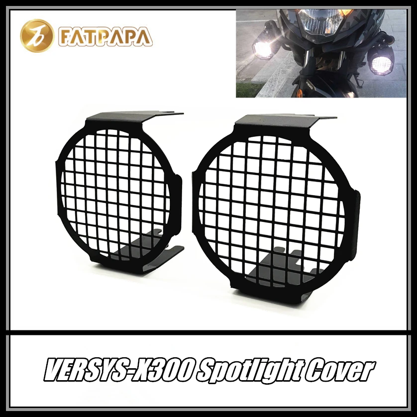 Аксессуары для мотоциклов KAWASAKI VERSYS X300 прожектор из нержавеющей стали