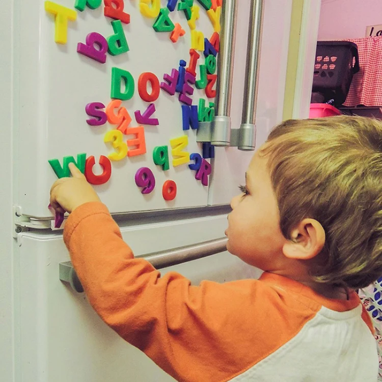 

26Pcs Colorful Digital Letters Alphabet Fridge Magnet Baby Kids Educational Toy