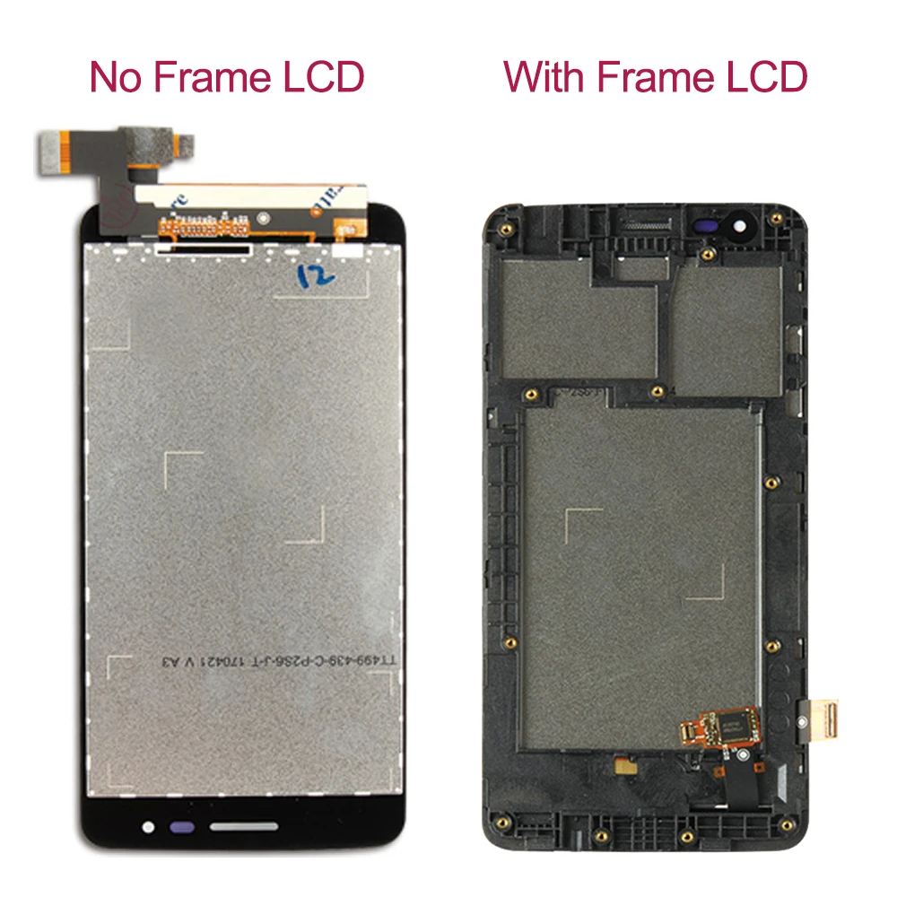 ЖК дисплей с дигитайзером сенсорного экрана 5 0 дюйма для LG K8 2017 X240 рамкой в сборе