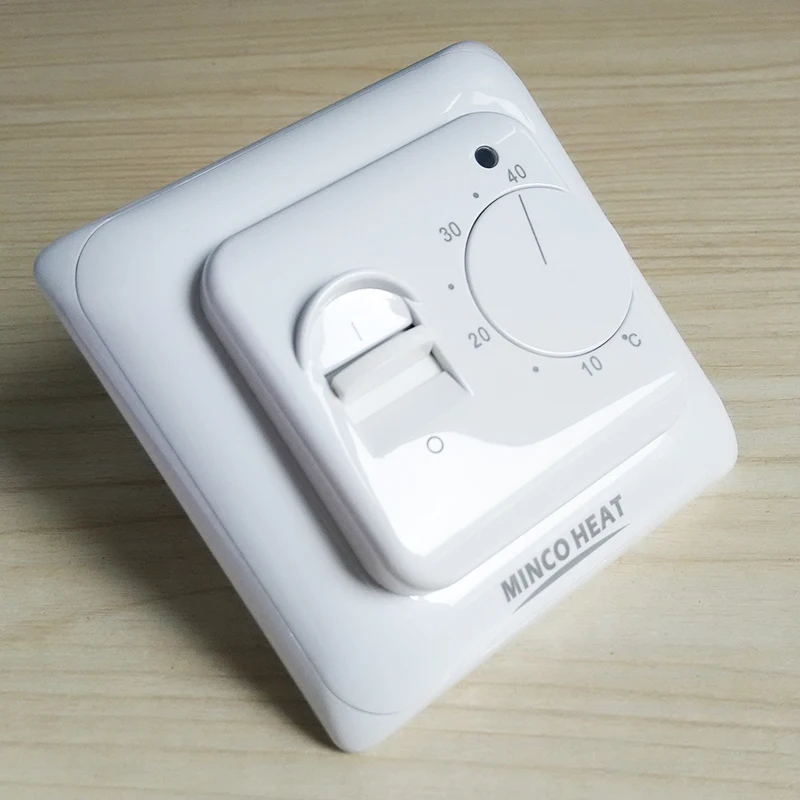 Электрический напольный термостат MINCO HEAT 2 шт. ручной комнатный теплый кабель