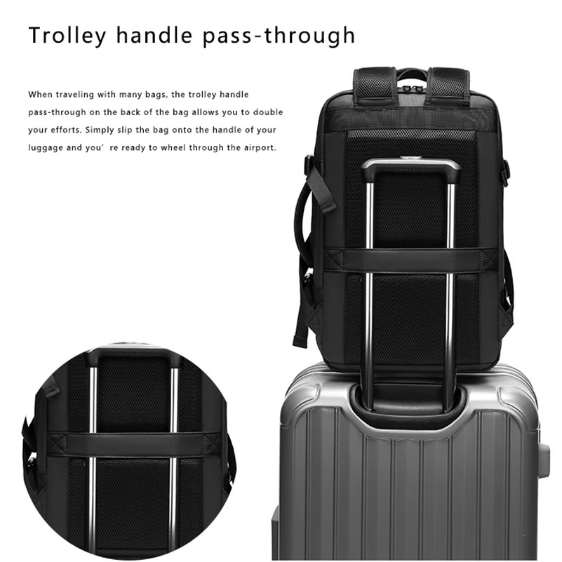 2019 Новый расширяемый открытый рюкзак практичная многофункциональная сумка для