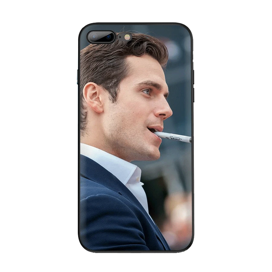 B10 Мобильный чехол для телефона tpu для iPhone 11 Pro XR X XS Max iPhone 7 8 6 6s плюс 5 5S SE чехол Генри кавилл - Цвет: B10