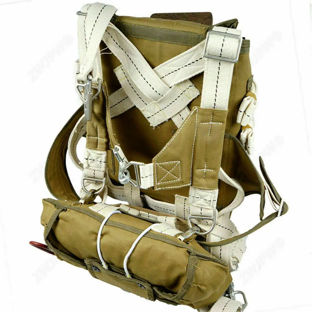 Tomwang201. WWII ww2 США 101st Airborne ПАРАШЮТИСТА T 5 парашют Рюкзак Светло коричневые