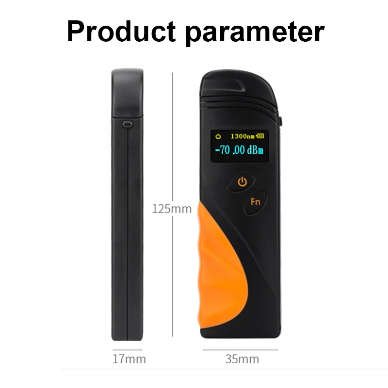 Новый Высокоточный мини перезаряжаемый волоконно кабельный тестер оптический