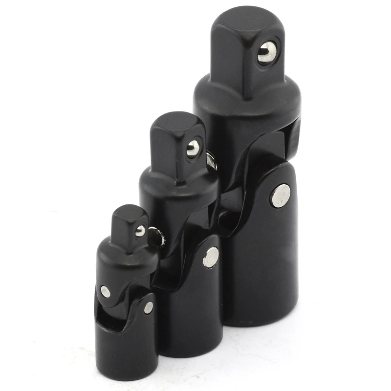 Swivel Joint Impact Socket Set | 3Pc 1/4 Inch 3/8 1/2 Drive Universal Carbon Steel Wrench Автомобили и мотоциклы