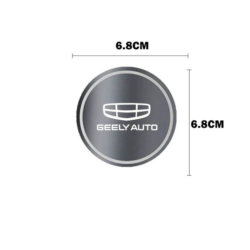2 шт. Автомобильные светодиодные подсветки для чашесветильник Geely emgrand ec7 ec8 ck atlas ck2
