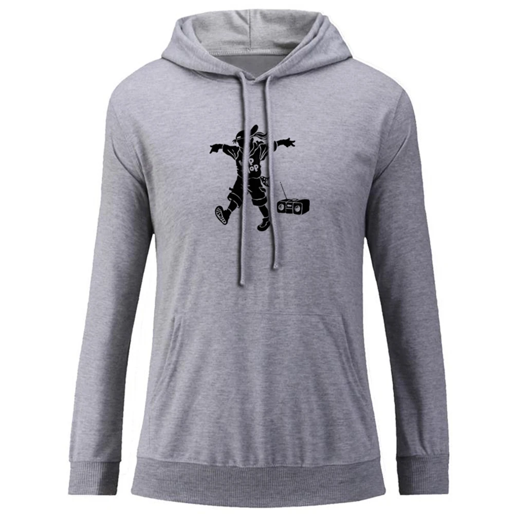 

Cool Street Hip Hop I Am Hip Hop Womens Ladies Graphic Hoodie Sweatshirt Strings Hooded Top Pullover