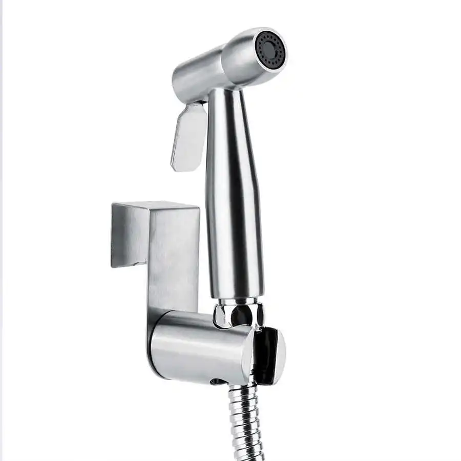 Туалет Биде опрыскиватель из нержавеющей стали ручной Опрыскиватель Ванная