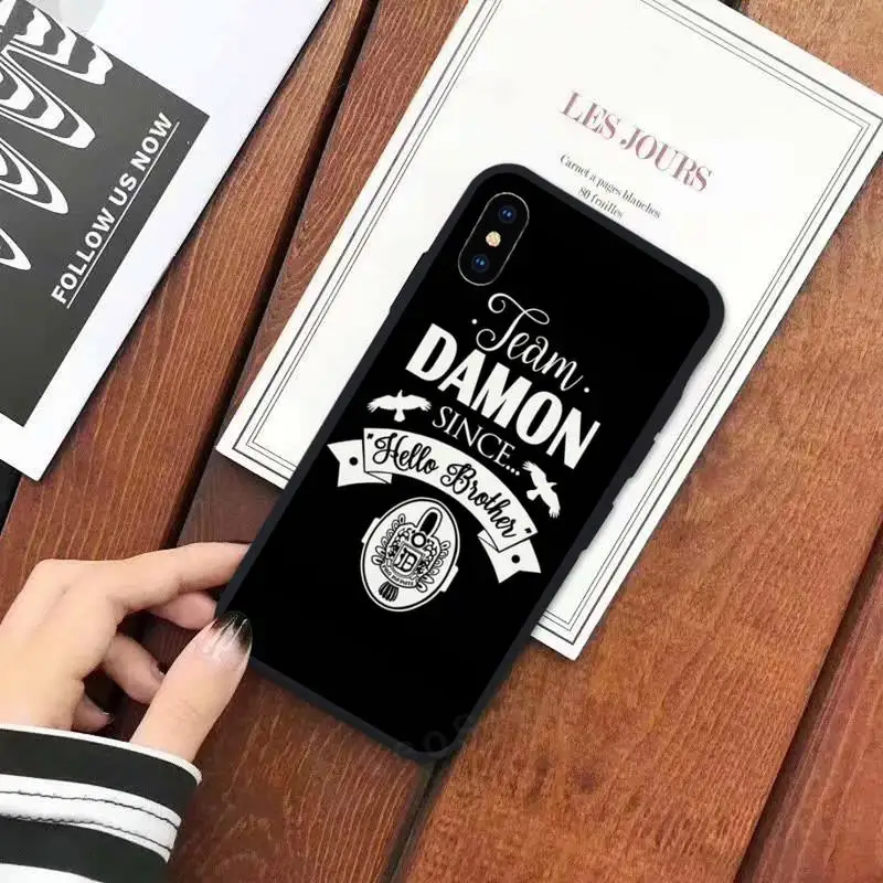 

journaux des vampires cover Phone Case for iPhone 11 12 mini pro XS MAX 8 7 6 6S Plus X 5S SE 2020 XR