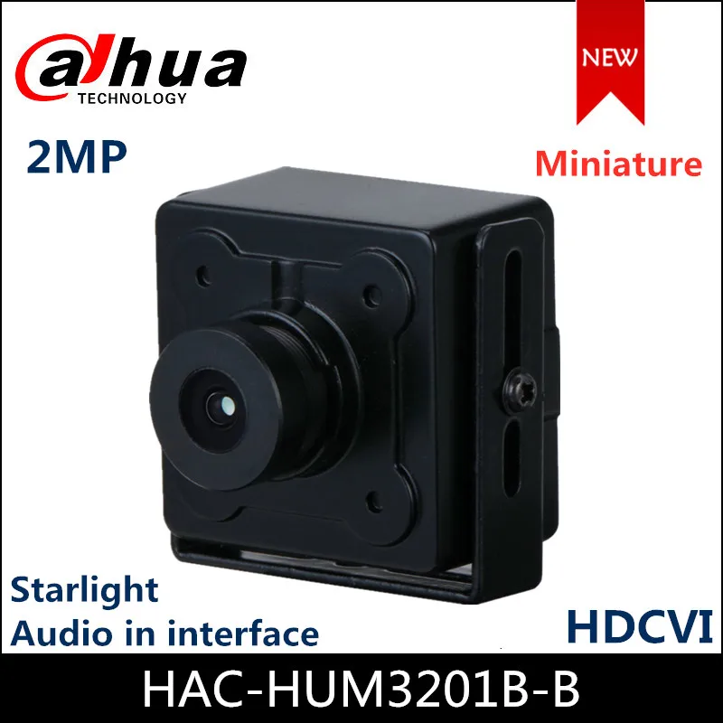 Миниатюрная камера Dahua 2 МП Starlight HDCVI внешняя интерфейсная умная ИК HD и SD Выходная