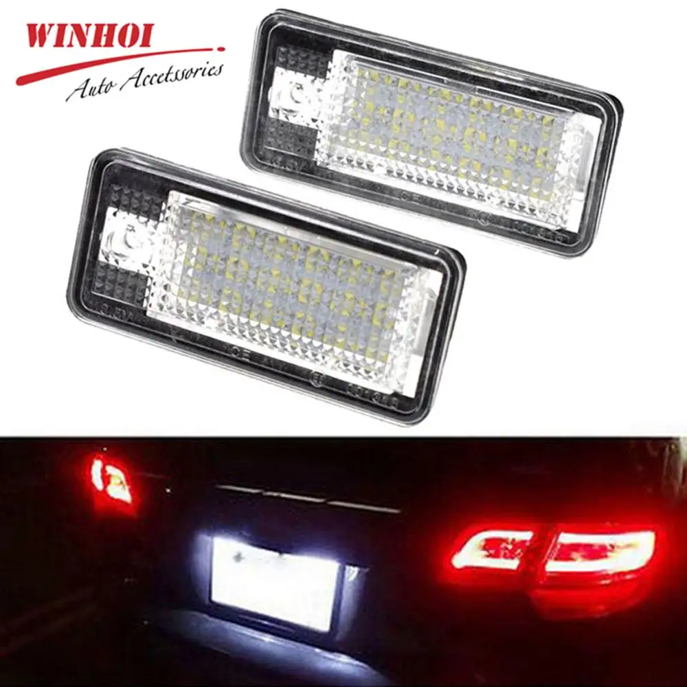 Dome Lamp LED Car License Plate Light For Audi A4/S4 B7 (8E/8H) A6/C6 (4F) S6 A8/S8 Q7 RS4 RS6 A3/S3 B6 03-09 | Автомобили и