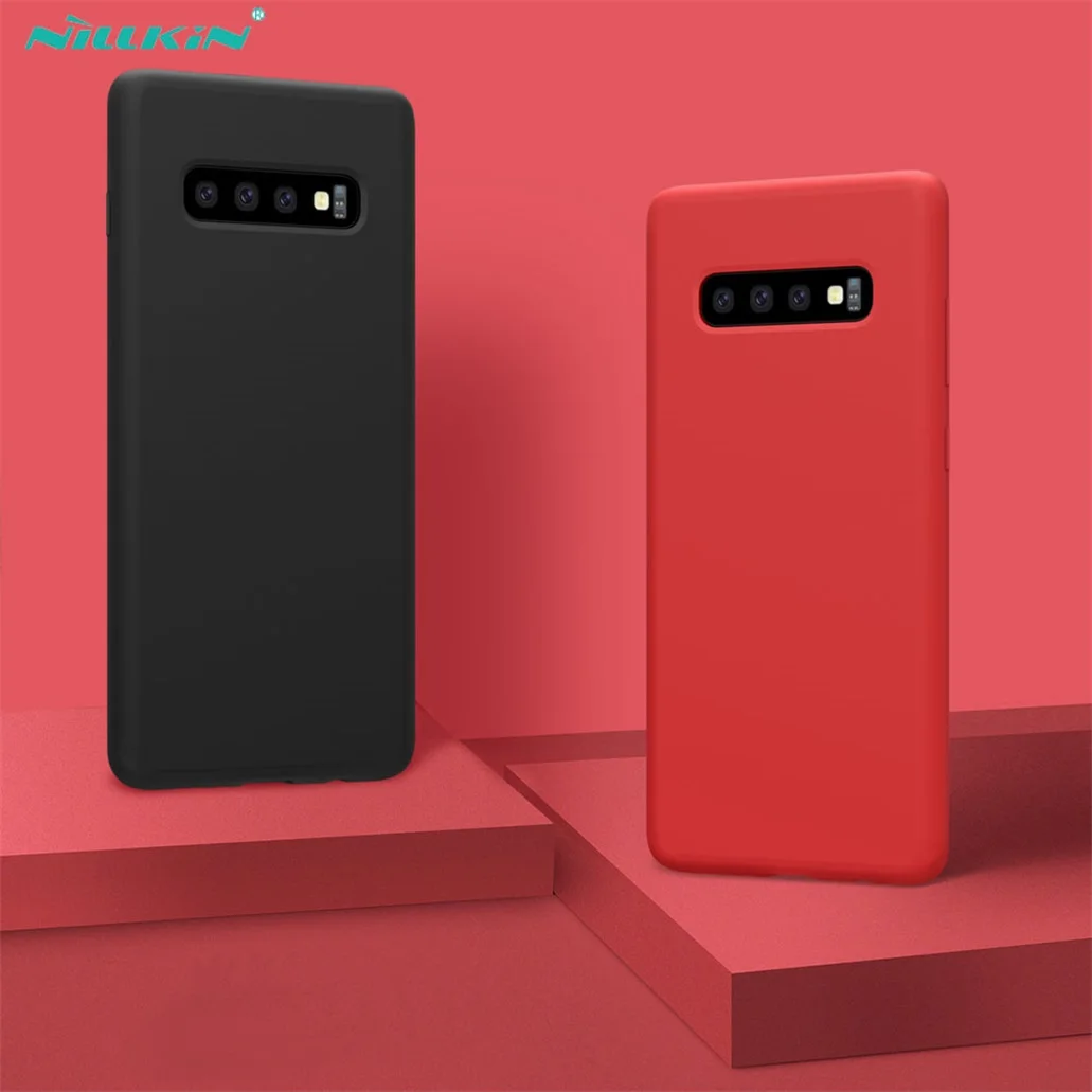 Для Samsung Galaxy S10 + S10e чехол NILLKIN Flex чистый тонкий мягкий жидкий силиконовый каучук