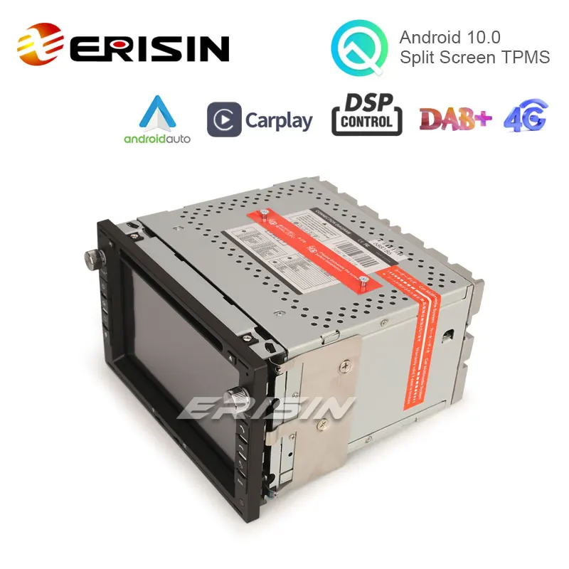 Erisin ES8186V 7 &quotAndroid 10 0 автомобильная стереосистема для VW Golf Passat Polo сидение Bora Peugeot 307