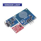 Сенсорный модуль переключателя TTP223, сенсорная кнопка с самоблокировкойбез блокировки, емкостные переключатели, одноканальная реконструкция, 5 шт.