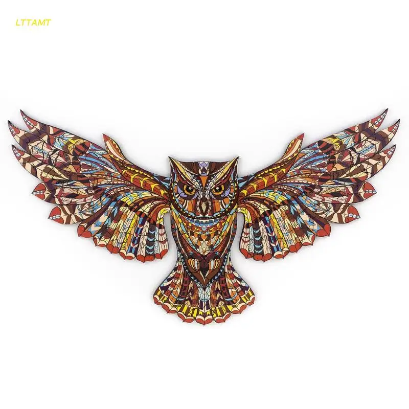 

Необычный пазл-головоломка без форм с цветным принтом, украшение для дома, рождественский подарок