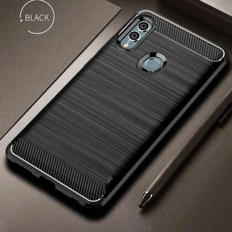 

For Honor 10 lite Case Carbon Fiber Cover Shockproof Phone Case For Huawei Honor 10 Lite Cover 360 Full Protection Bumper Shell