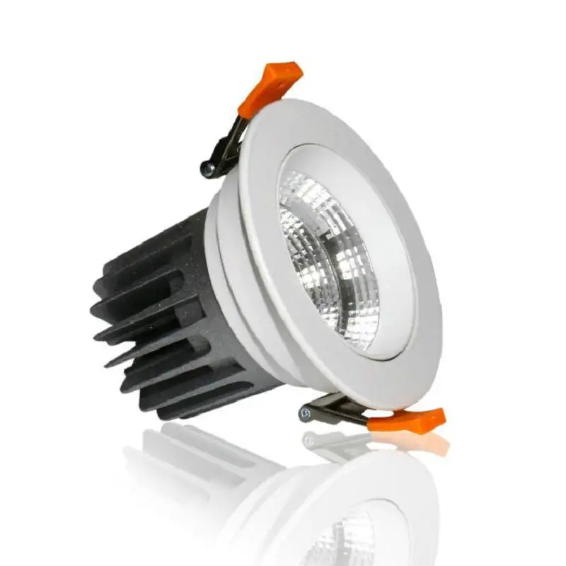 10 шт./лот светодиодный светильник 7 Вт потолочные лампы Ультра тонкие без