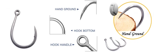  Beoccudo Saltwater Treble Hooks Large Size 4X Strong Triple  Fishing Hooks for Big Game Trout Bluefish Salmon Kingfish : Sports &  Outdoors