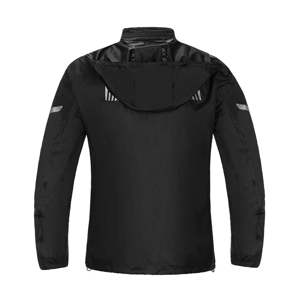 MOTOBOY светоотражающий мотоциклетный плащ с капюшоном, куртка, брюки, водонепроницаемый костюм, мужской дождевик, костюм для улицы, мотоциклетная одежда