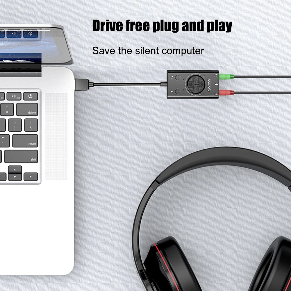 Внешняя звуковая карта регулятор громкости контроллер USB Порты и разъёмы