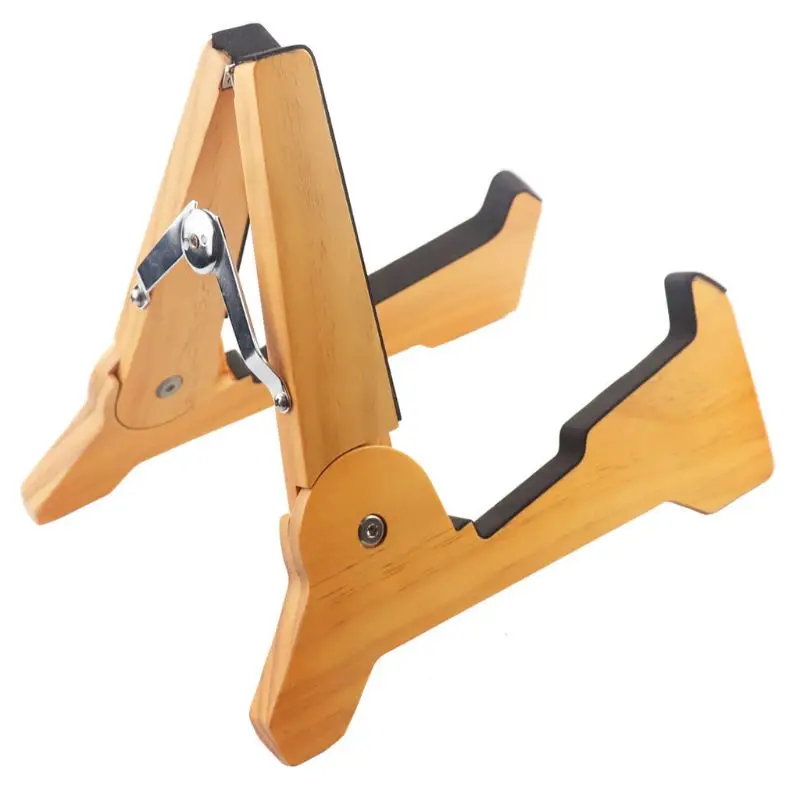 Твердая деревянная складная подставка для Гитары держатель Универсальный