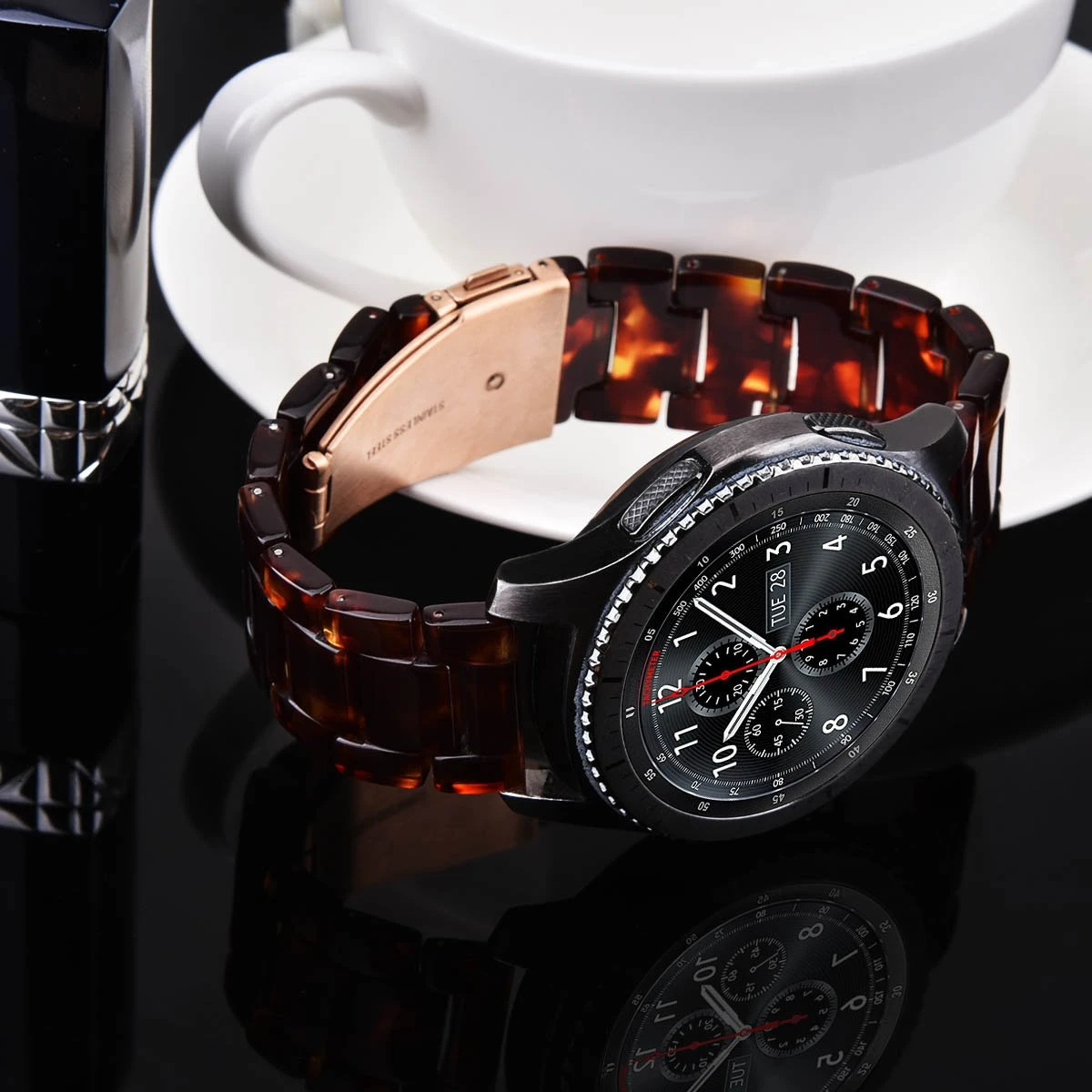 22 мм браслет из смолы сменный ремешок для Samsung Galaxy Watch 46 Active Gear S3 Classic Amazfit 2S HUAWEI watch