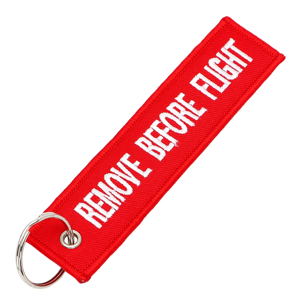 

Keyring Luggage Tag Label Interior Accessories Keychains Car Key Rings Remove Before Flight Car-styling