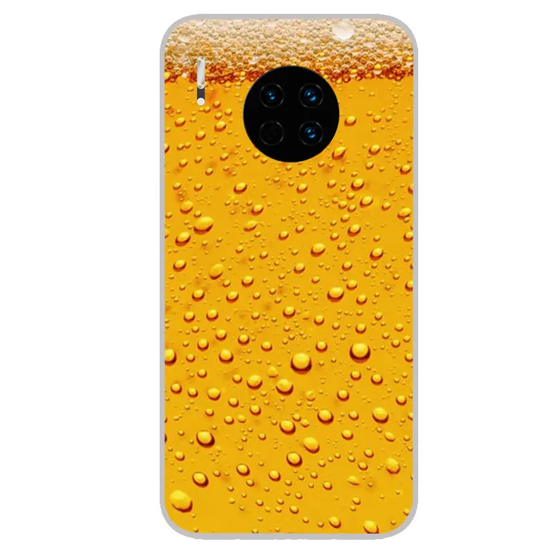 Ледяное Пиво мягкие силиконовые чехлы для huawei mate 30 Pro 20 10 Lite 9 Nova 5 4 3 3i TPU