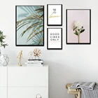 Скандинавские ботаники современный минимализм холст живопись плакаты, постеры для гостиной стены Laminas Decorativas