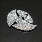 Автомобильная эмблема рулевого колеса, 3D логотип, Наклейка для Toyota, Стильный автомобильный Роскошный аксессуар для интерьера, Новинка