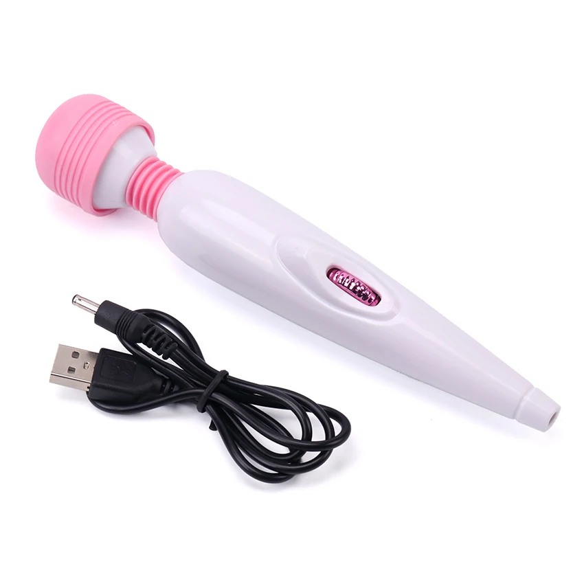 Регулируемый Массажер AV вибратор для женщин USB зарядка секс игрушки влагалища