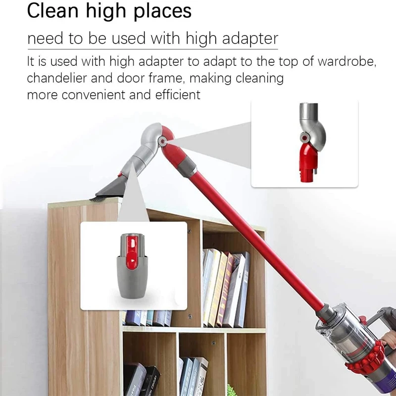 

Top Adapter for Dyson V7 V8 V10 V11 Vacuum Cleaner Quick Release Top Adaptor Tool Bottom Adapter 967762-01 Accessories