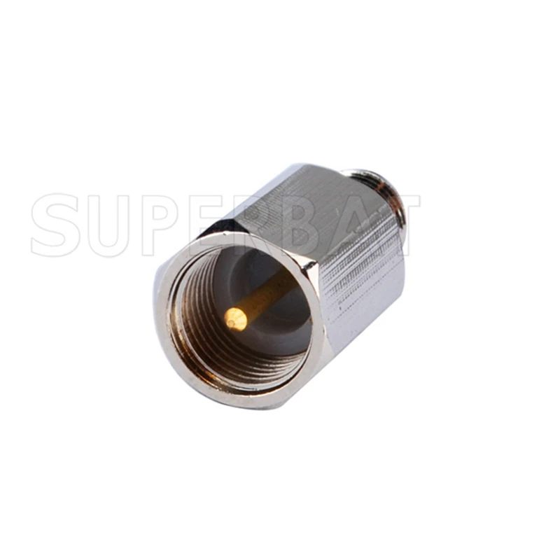 Superbat 5pcs SMA-FME Adapter SMA Female Jack to FME Male Plug Straight RF Coaxial Connector