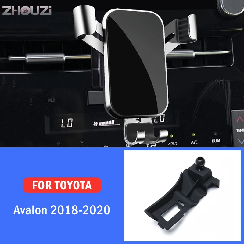 

Car Mobile Phone Holder For Toyota Avalon 2018 2019 2020 Special Mounts Stand GPS Gravity Navigation Bracket Car Accessories