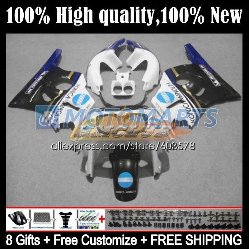 

CBR400RR NC29 For HONDA CBR400 RR 94 95 96 97 98 99 33CL.18 CBR 400 RR 400RR 1994 1995 1996 1997 1998 1999 Fairing KONICA blue