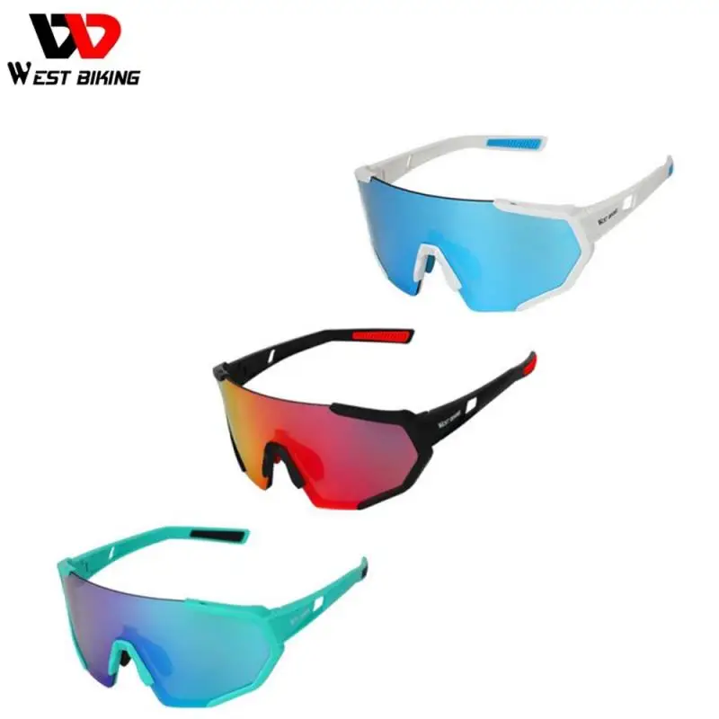 

WEST BIKING Men Women Cycling Sunglasses Anti-ultraviolet HD Polarized MTB Road Bike Glasses Outdoor Sports Windproof Goggles