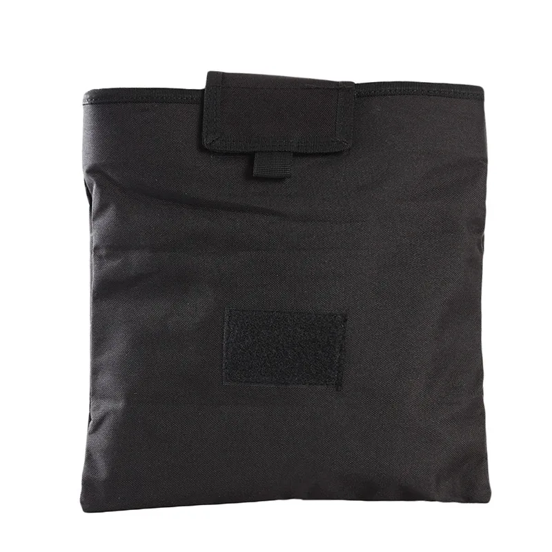 

Outdoor Tactical Camouflage Accessory Foldable Hunting Large Size Bag Nylon Waist Storage Kettle Recycle Bag For Army Equipment
