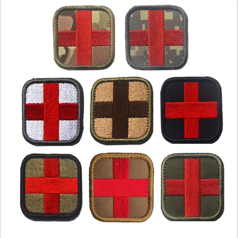 Новый медицинский спасательный Тактический Патч с вышивкой рюкзак браслет