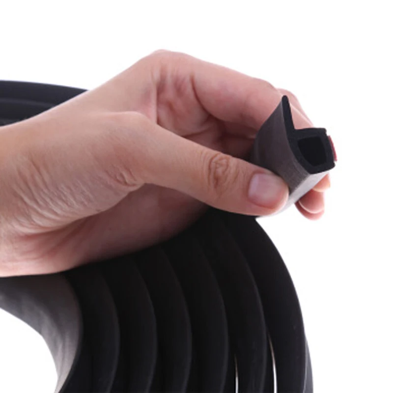 Уплотнительная лента для автомобильных дверей типа P шумоизоляция резиновая