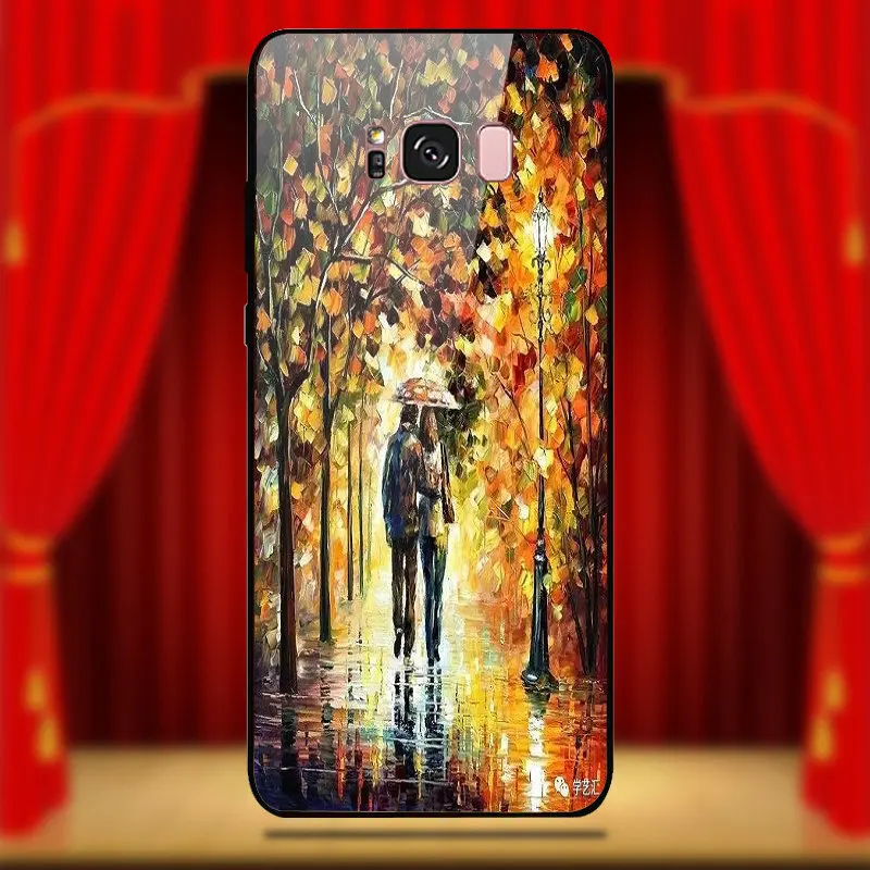 Чехол из закаленного стекла для Samsung Galaxy A6 A8 A8S A9S S8 S9 S10 Plus Lite | Мобильные телефоны и