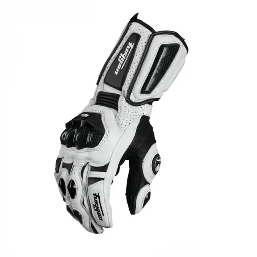 Genuine Leather Motorcycle Gloves Winter Windproof Tactical Motocross Riding White Sheepskin Glove Mens | Автомобили и мотоциклы