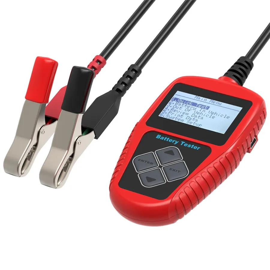 Автомобильный тестер аккумуляторной батареи QUICKLYNKS BA101 12 В|quicklynks ba101|vehicle battery tester12v